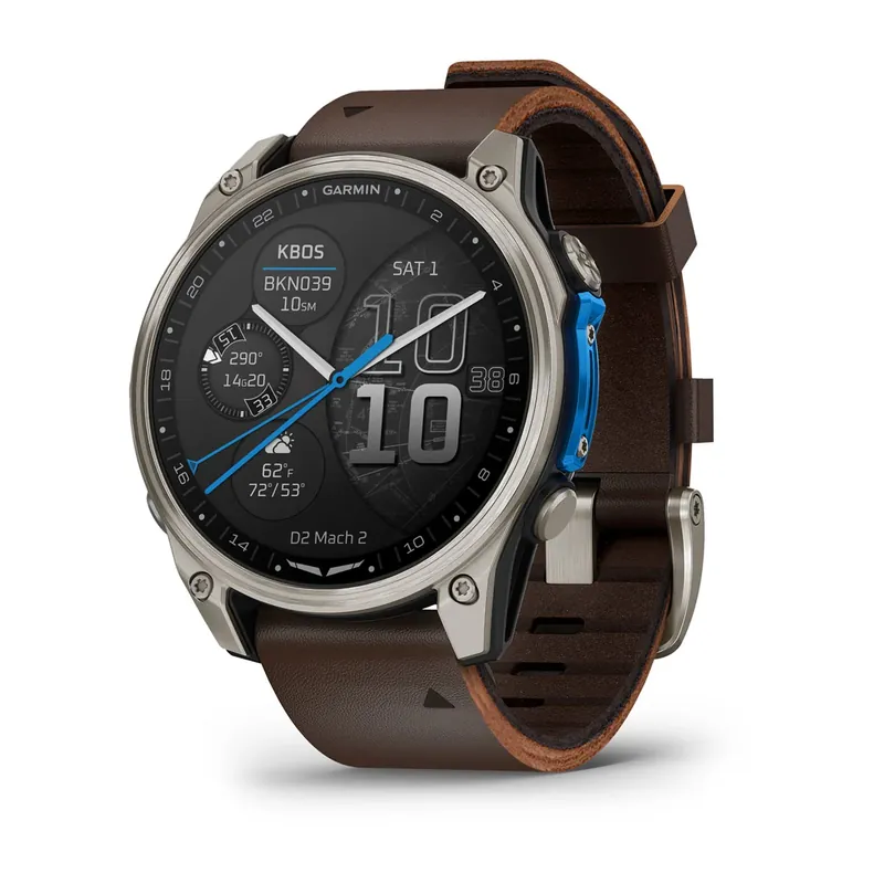 Garmin D2 Mach 2 Pilotenuhr, Leder-Armband Abverkauf