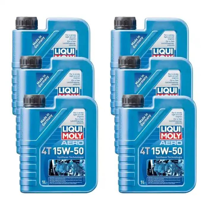 Liqui Moly AERO 4-Takt-Motorenöl, Karton 6 x 1 Liter Must-Have