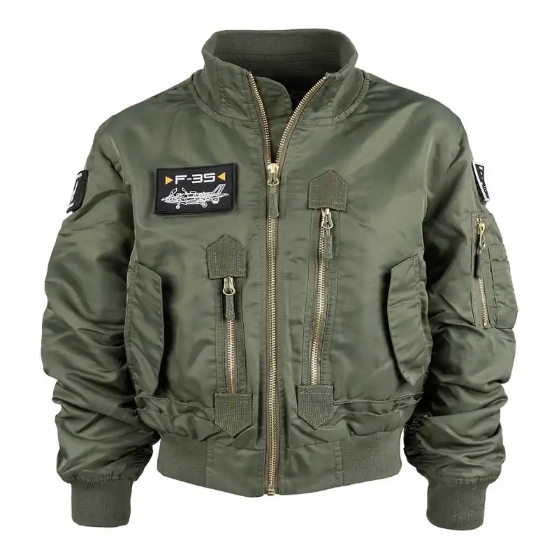 Finale Aktion Kinder-Pilotenjacke F-35 Medium